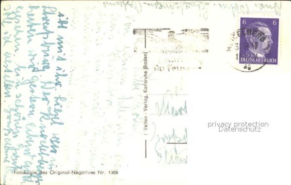 Foto Kellner Rolf Nr. 1306 Heidelberg Schlosshof – Bild 2