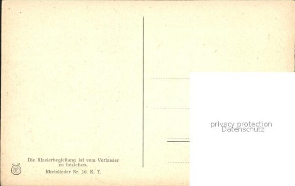 Liederkarte Godesburg M. Köhler Wein – Bild 2