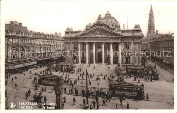 Strassenbahn Bruxelles La Bourse