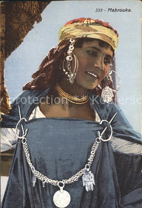 Typen Arabien Mabrouka Schmuck