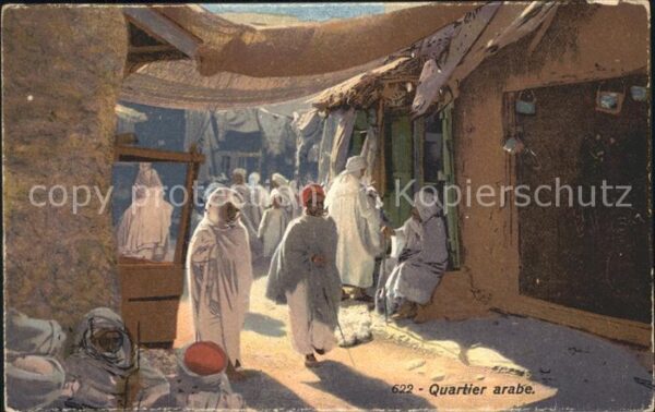 Typen Arabien Quartier arabe