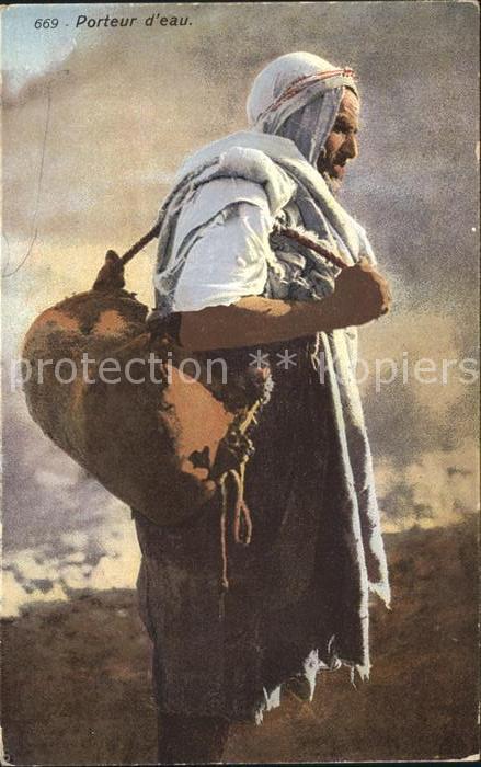 Typen Arabien Porteur d_eau