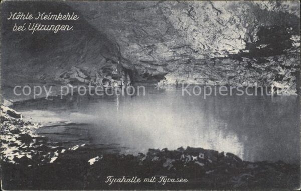 Hoehlen Caves Grottes Heimkehle Uftrungen Tyrahalle Tyrasee