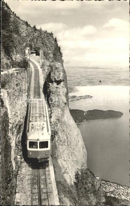 Zahnradbahn Arth-Rigi-Bahn Kräbelwand Zugersee
