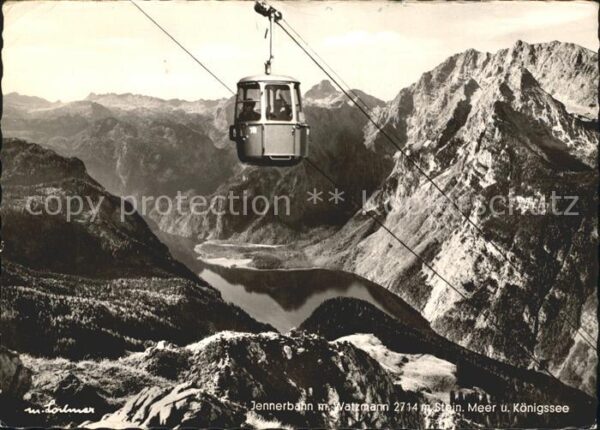 Seilbahn Jenner Watzmann Königssee