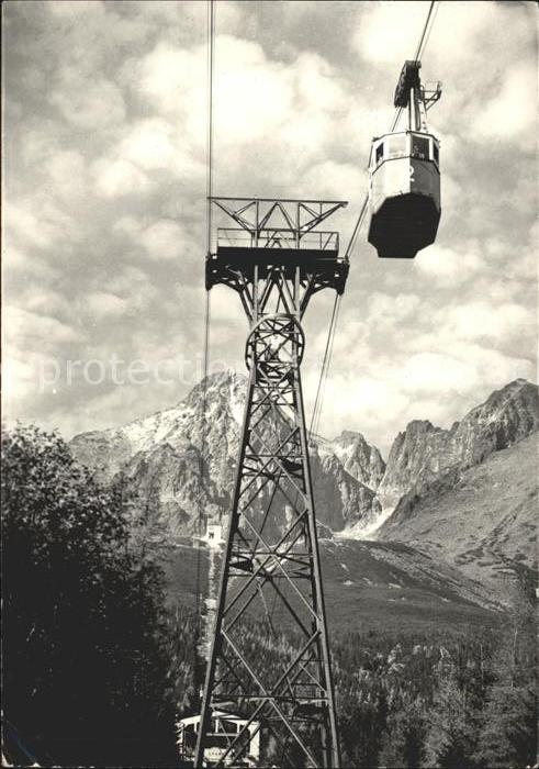 Seilbahn Lanovka Skalnate Pleso Lomnicky stit