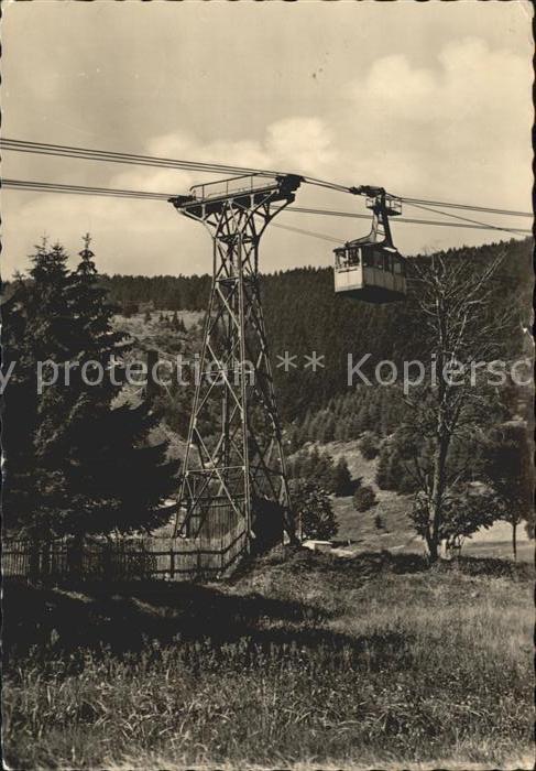 Seilbahn Oberwiesenthal Erzgebirge
