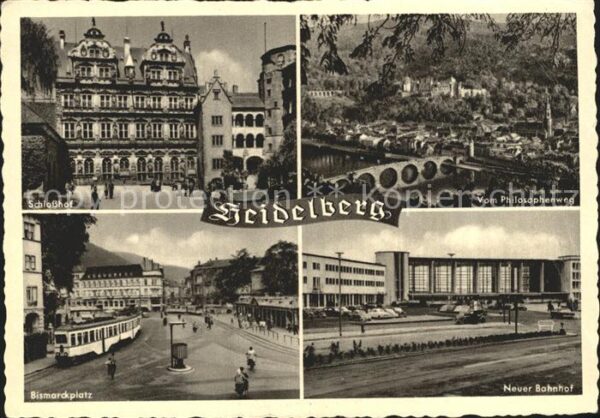 Strassenbahn Heidelberg Bismarckplatz Neuer Bahnhof
