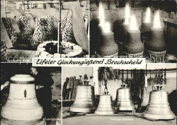 Kirchenglocke Churchbell Cloche Eglise Eifeler Bronze-Glockengiesserei Brocksc