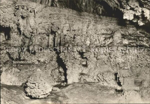Hoehlen Caves Grottes Springbrunnen Hermannshöhle Rübeland Kr