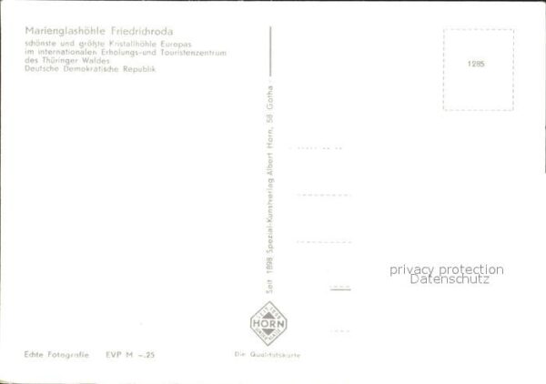 Hoehlen Caves Grottes Marienglashöhle Friedrichroda – Bild 2