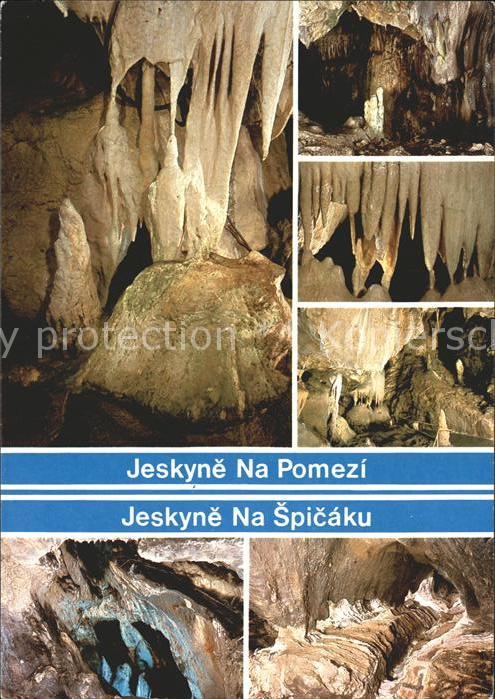 Hoehlen Caves Grottes Jeskyne Na Pomezi Jeskyne Na Spicaku