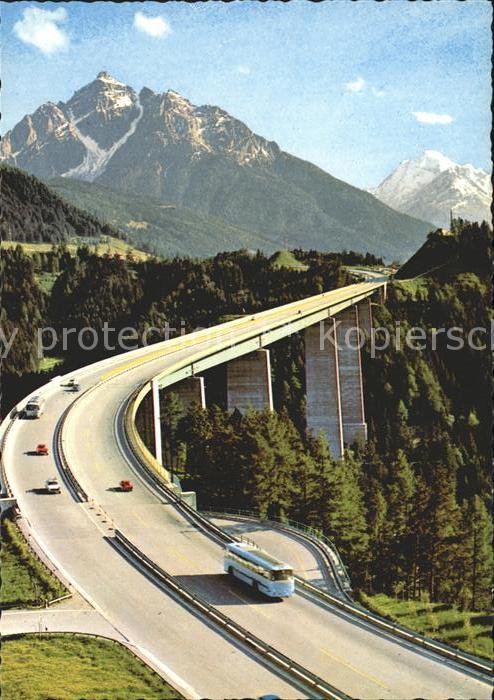 Autobahn Brenner Europabrücke Serles Habicht