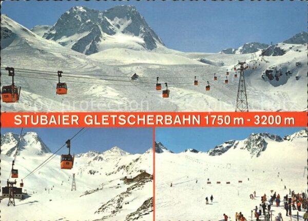Seilbahn Stubaital Fernau Dresdner-Hütte Schaufe