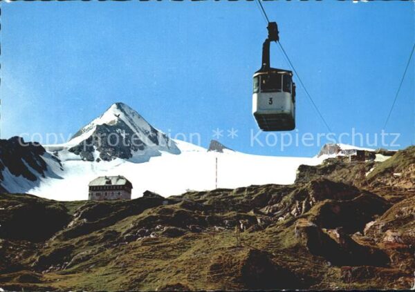 Seilbahn Kaprun Krefelder-Hütte Kitzsteinhorn