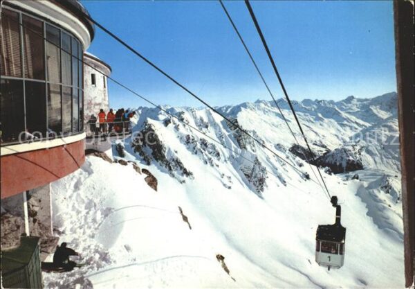 Seilbahn Valluga St. Anton Arlberg Station Vallu