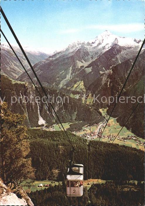Seilbahn Penkenbahn Mayrhofen Ahornspitze Ziller
