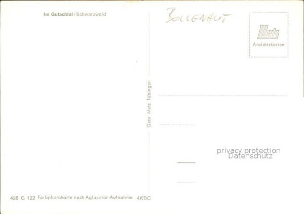 Trachten Schwarzwald Gutachtal Schwarzwaldhaus Bollenhut - P – Bild 2