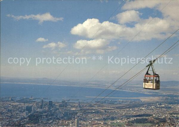 Seilbahn Table Bay Tafelbucht Südafrika