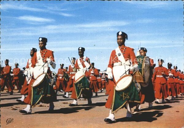 Leibgarde Wache Garde Royal Maroc