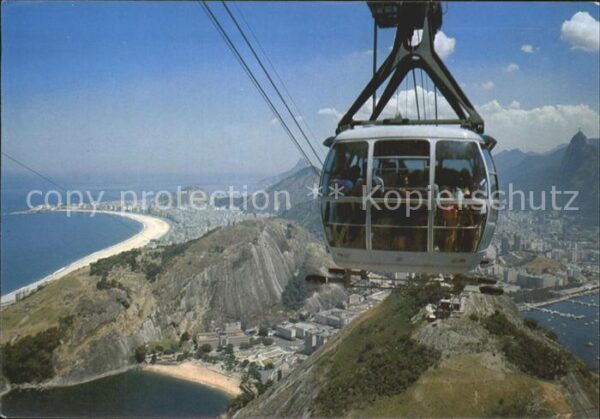 Seilbahn Rio de Janeiro Pao de Acucar