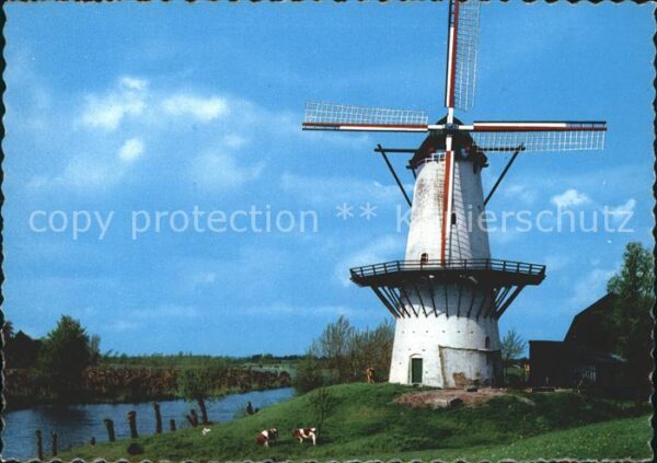 Windmuehle Stellingkorenmolen De Vlinder Deil Holl