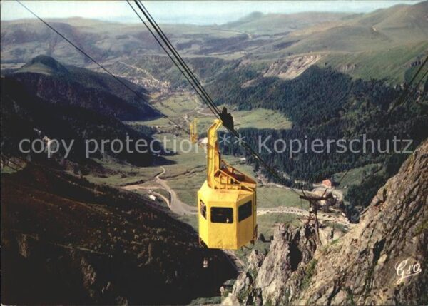 Seilbahn Sancy Massif Mont-Dore Dordogne