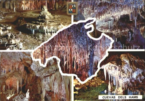 Hoehlen Caves Grottes Cuevas dels Hams Mallorca Porto Cristo
