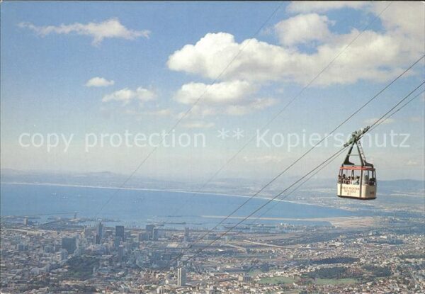 Seilbahn Table Bay Harbour South Africa