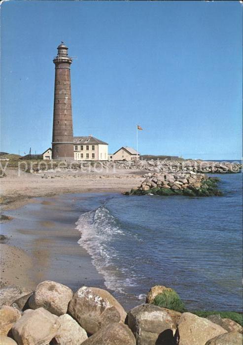 Leuchtturm Lighthouse Skagen Fyr Bygget Hojde