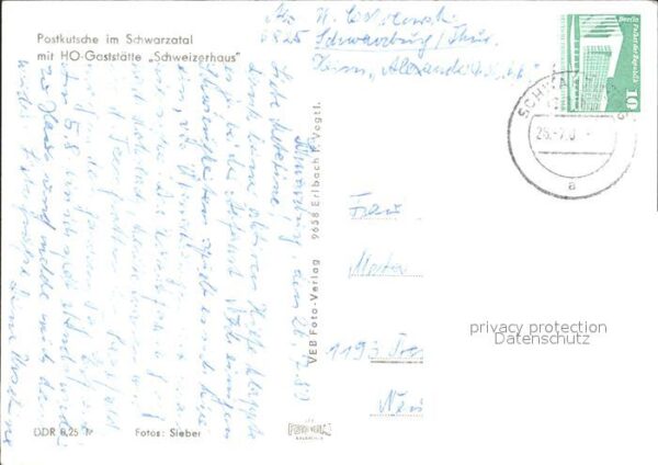 Postkutsche Schwarzatal HO-Gaststätte Schweizerhaus – Bild 2