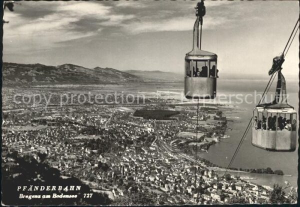 Seilbahn Pfänder Bregenz am Bodensee