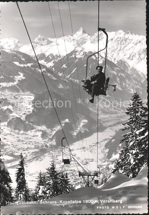 Sessellift Hochjoch Schruns-Kapellalpe