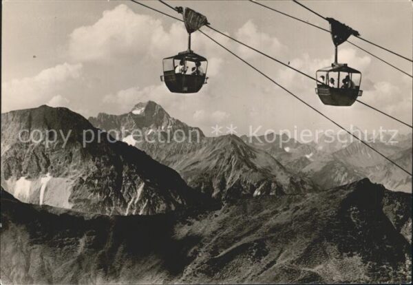 Seilbahn Riezlern-Kanzelwand Kleinwalsertal Hoch