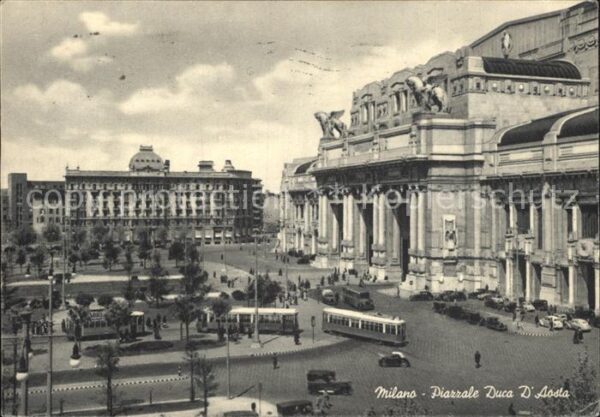 Strassenbahn Milano Piazzale Duca d_Aosta
