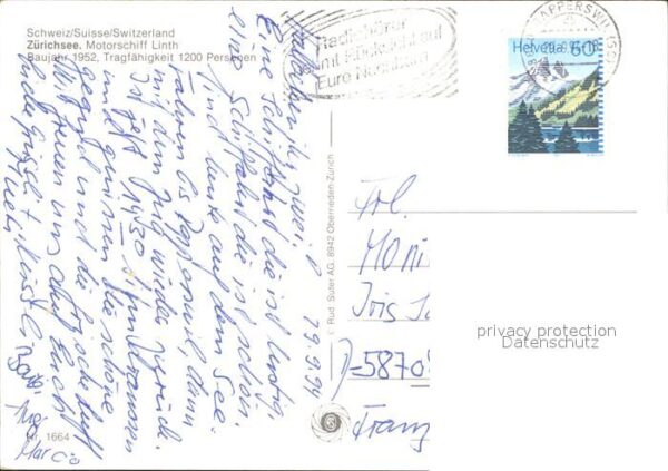 Motorschiffe Linth Zürichsee – Bild 2
