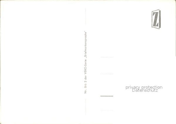 Briefmarken auf Postkarte Paar Gitarre Liebe – Bild 2