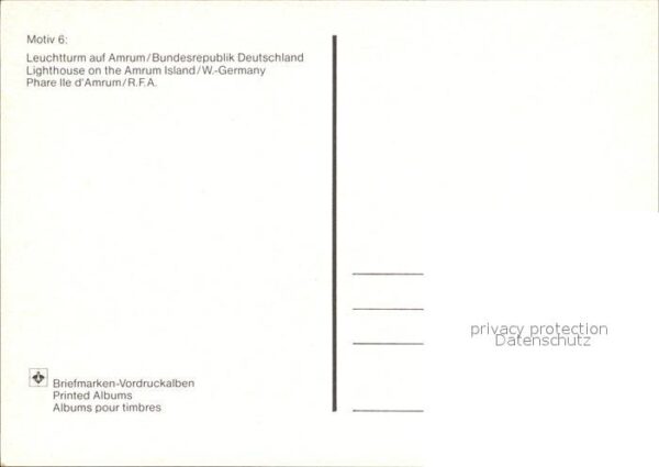 Leuchtturm Lighthouse Amrum – Bild 2