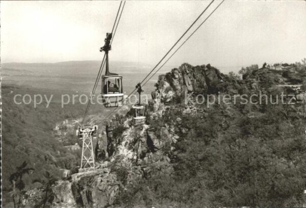 Seilbahn Thale Harz Dr.-Ernst-Wachler-Felsen