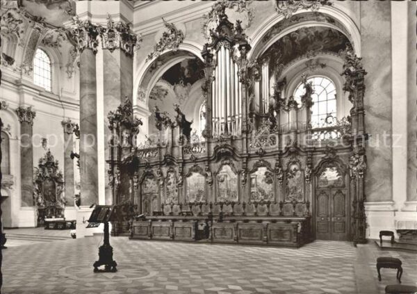 Kirchenorgel Ottobeuren Basilika Chorgestühl