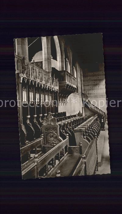 Kirchenorgel Alpirsbach Klosterkirche Chorgestühl