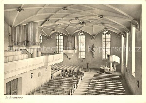 Kirchenorgel Evangelische Stadtkirche Freudenstadt S