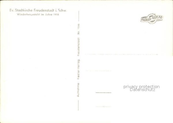 Kirchenorgel Evangelische Stadtkirche Freudenstadt S – Bild 2