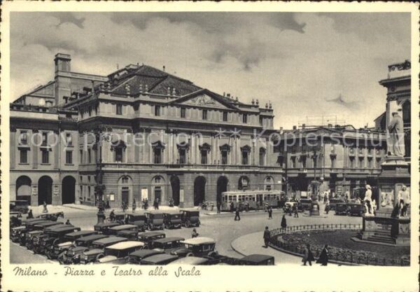 Strassenbahn Milano Piazza e Teatro alla Scala