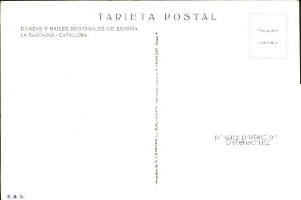 Tanz Taenzer La Sardana-Cataluna Espana – Bild 2