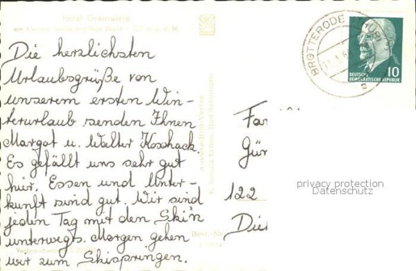 Inselsberg Schmalkalden Hotel Grenzwiese – Bild 2