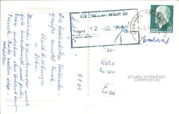Crawinkel FDGB Erholungsheim Friedrichsanfang – Bild 2