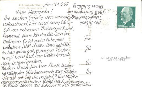 Fehrenbach Thueringer Wald HOG Werraquelle – Bild 2