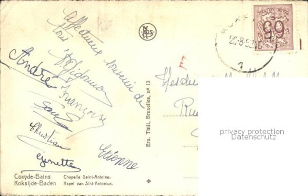 Coxyde Bains Koksijde Baden Chapelle Saint Ant – Bild 2