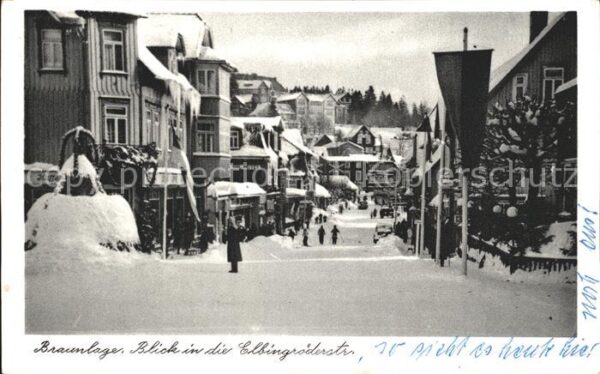 Braunlage Elbingröderstrasse